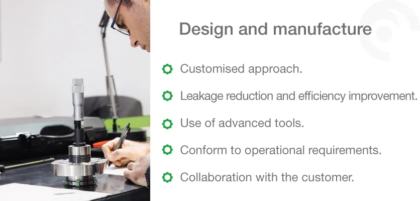 Design and manufacture with customized approach, efficiency improvement, advanced tools, and customer collaboration.