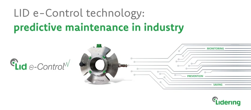 LID e-Control technology for predictive maintenance in industry with monitoring and prevention